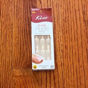 Kiss Nude French Acrylic Nails